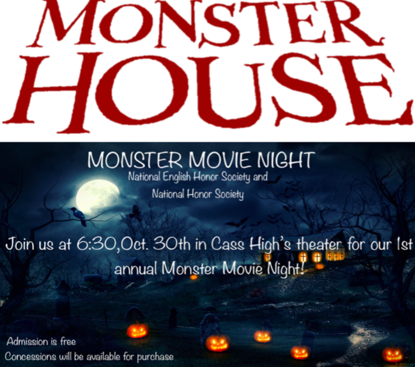 NEHS+and+NHS+present+Monster+Movie+Night
