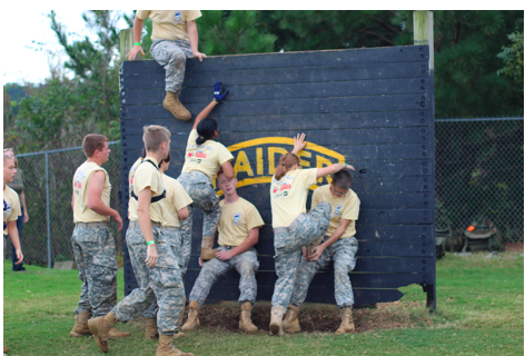 Raiders Hit The Course