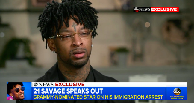 The Detainment of 21Savage